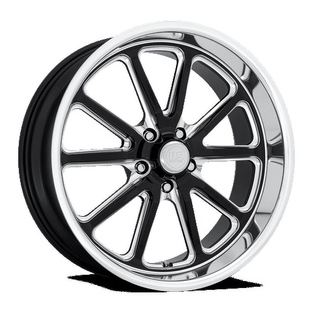 US Mags U117 Rambler Gloss Black Milled 20x8 5x5 1mm (U11720807345)
