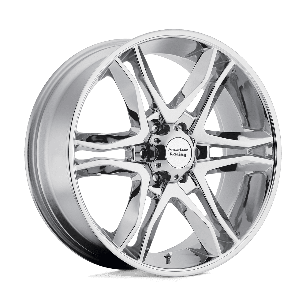 American Racing MAINLINE, 20x8.5 Wheel with 6 on 5.5 Bolt Pattern - Chrome - AR89328568235 Wheel Rim