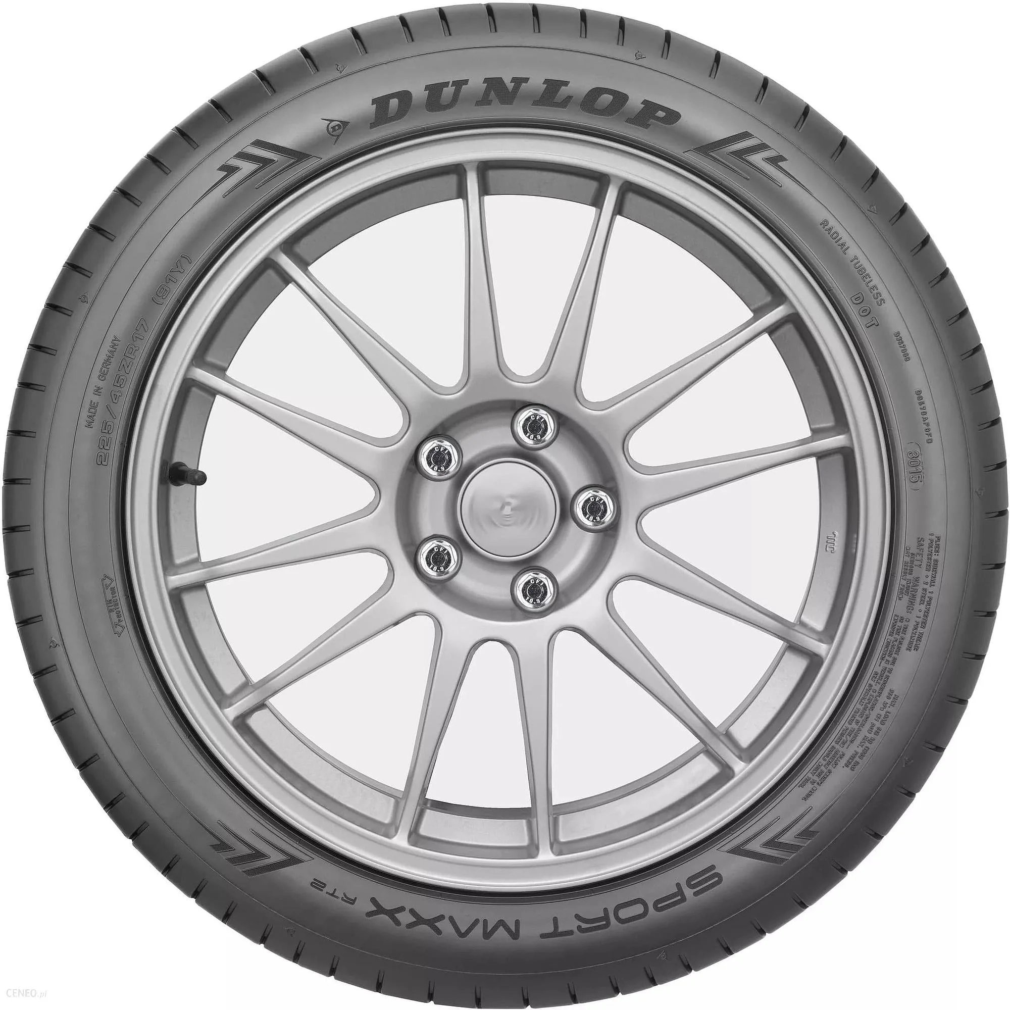 225/40ZR18XL (92Y) DUN SPORT MAXX RT2 BW