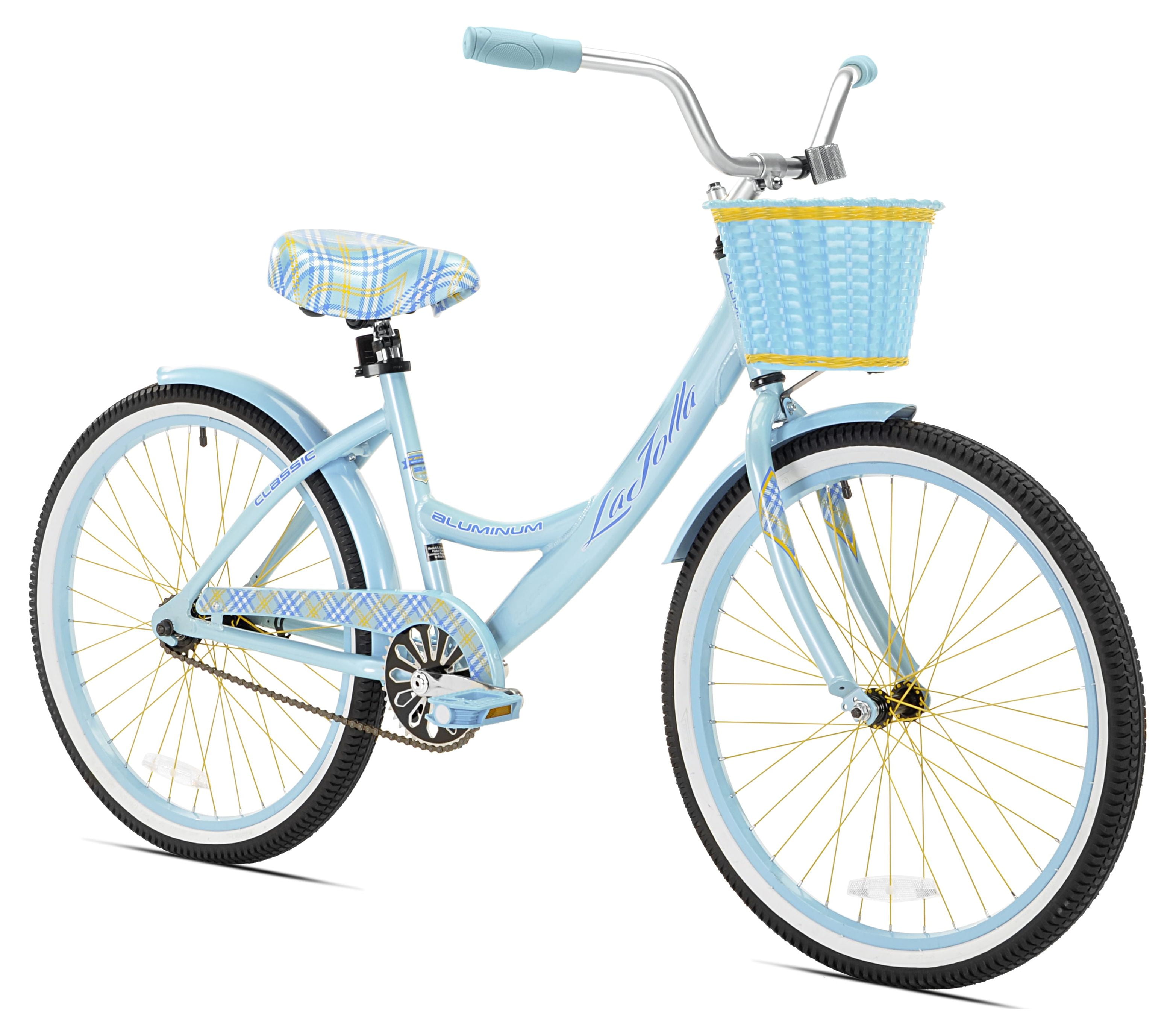 24" Kent La Jolla Girls Cruiser Bike, Teen Ages 13+, Light Blue
