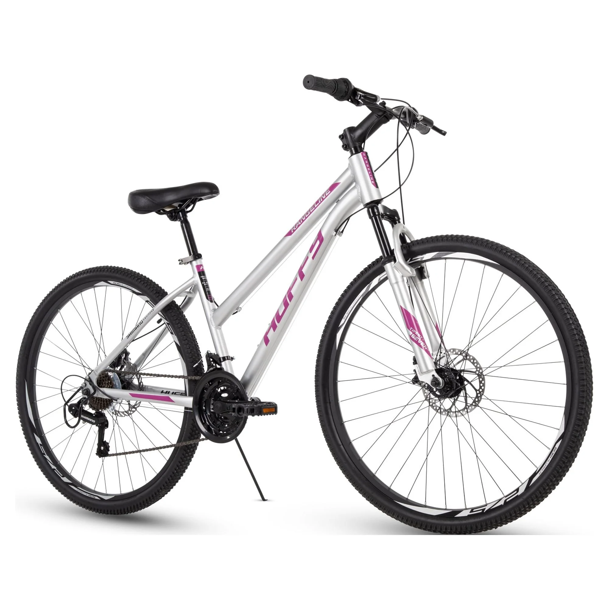27.5" Huffy Rangeline Women’s Mountain Bikes, Silver