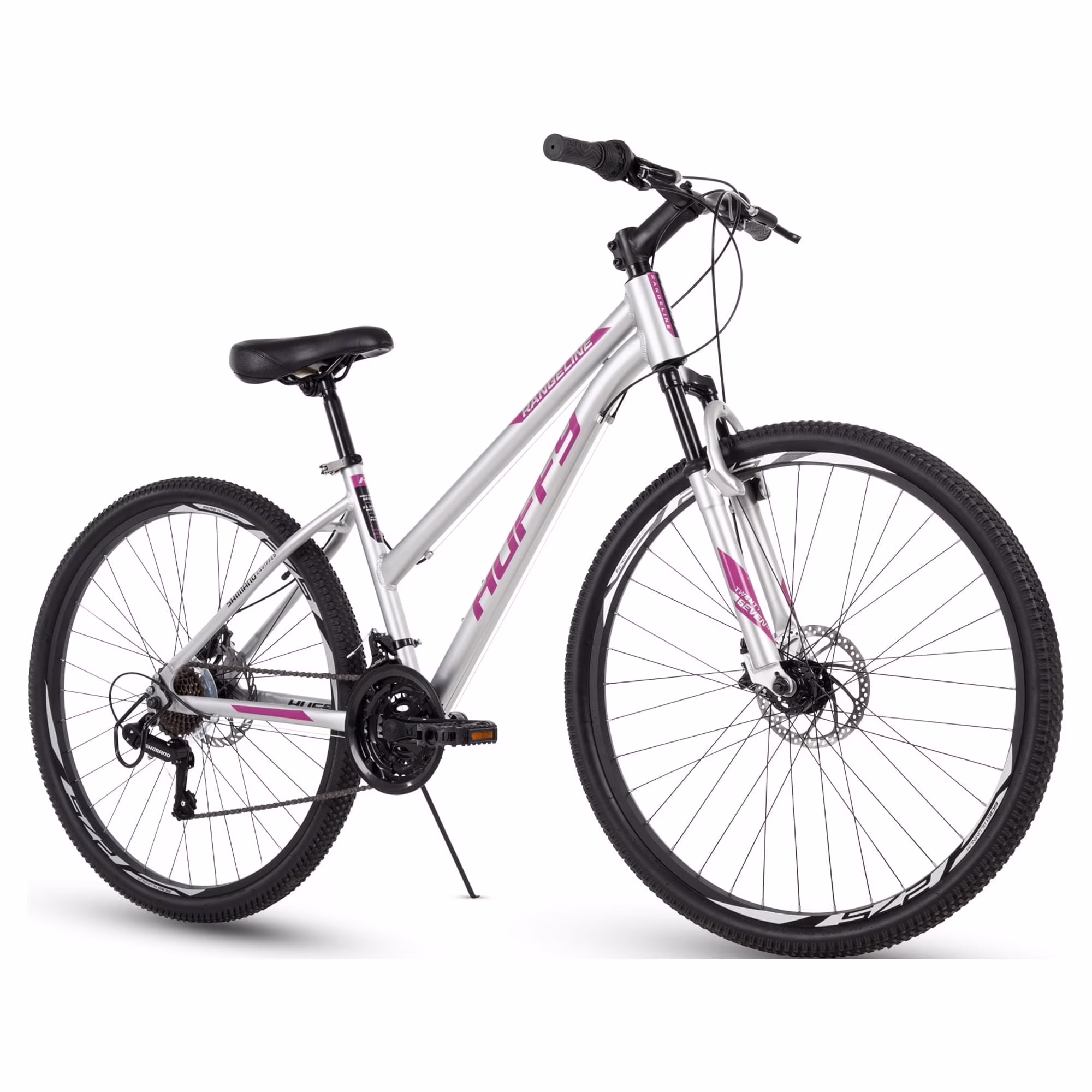 27.5" Huffy Rangeline Women’s Mountain Bikes, Silver
