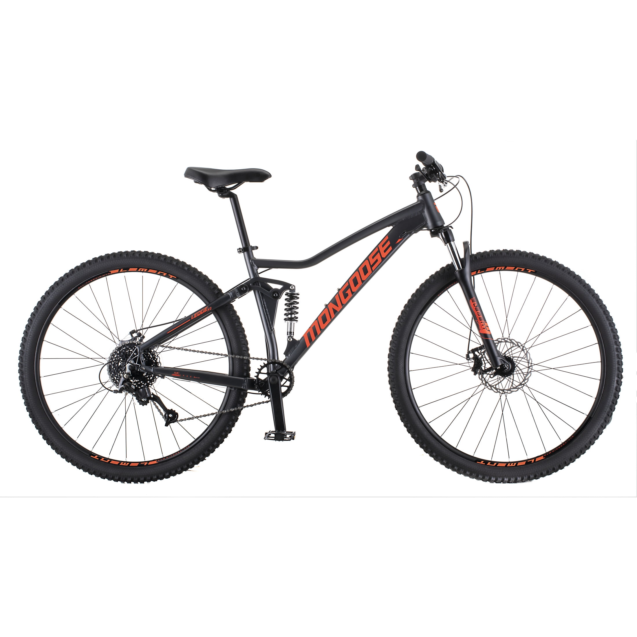 Mongoose Ledge X2 Mountain Bike, 29-in. Wheels, 8 Speeds, Adult Ages 14+, Gray