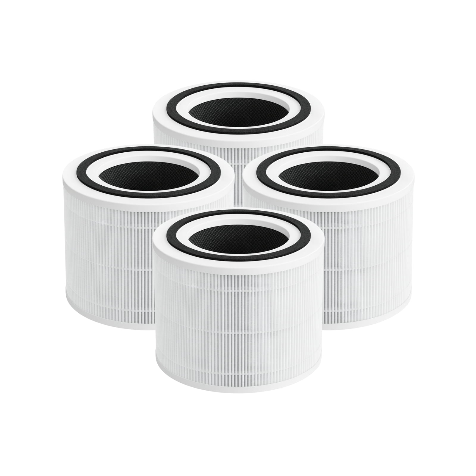 3-in-1 True HEPA Carbon Filter Replacement Compatible with Puroair 240 Air Purifier, 4 Pack