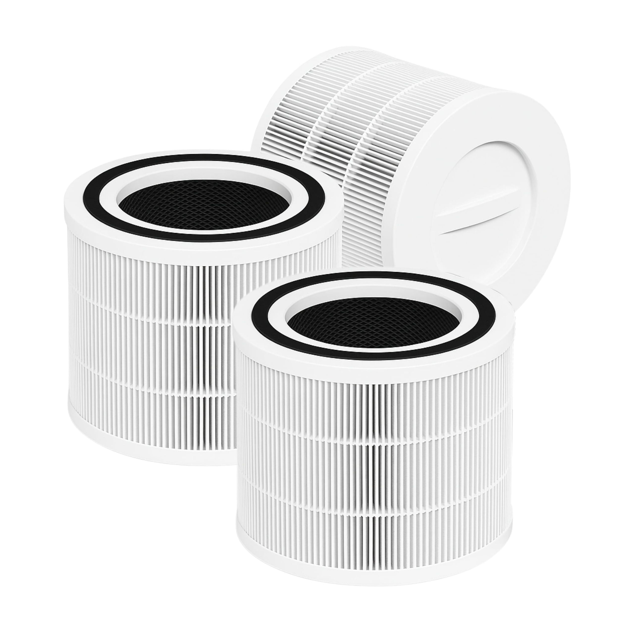 3-in-1 True HEPA Replacement Filter Compatible with Core 300 Air Purifier P350 Core 300-RF, 3 Packs