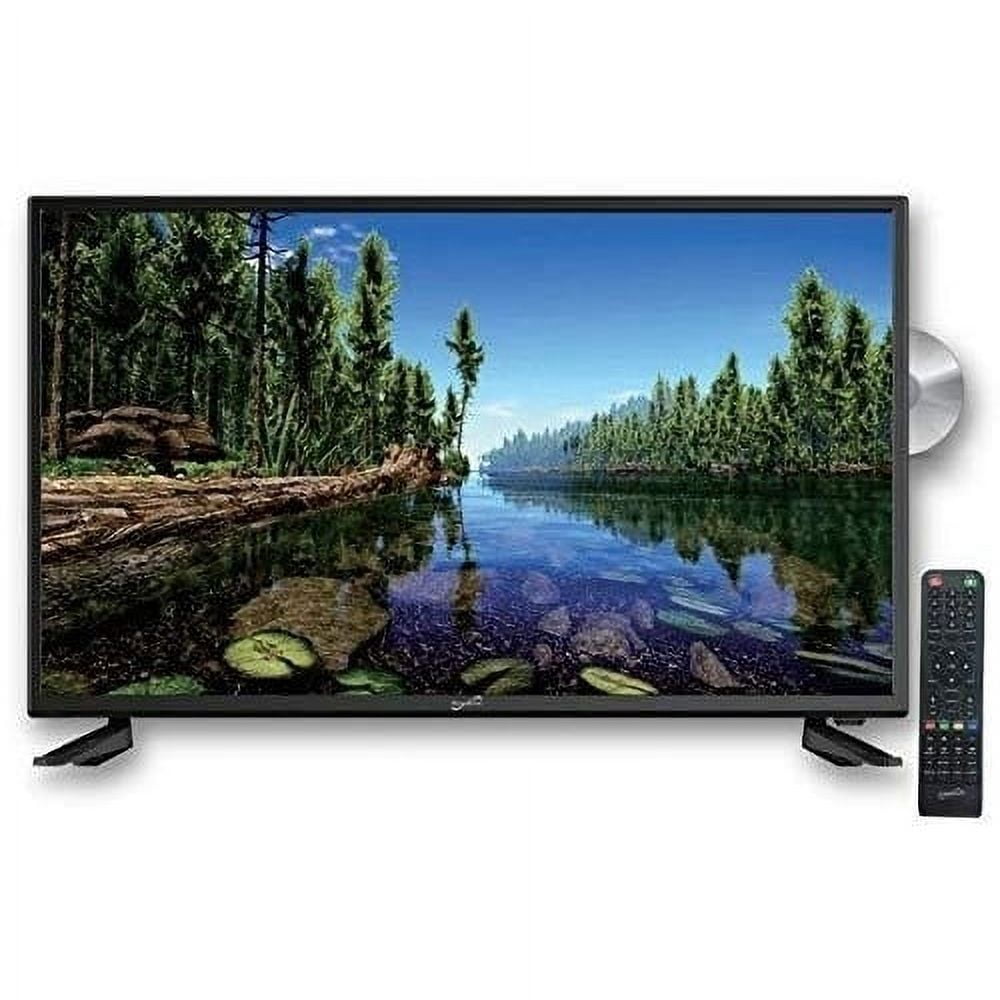 32" Supersonic Widescreen LED HDTV with DVD Player with HDMI Input (SC-3222)
