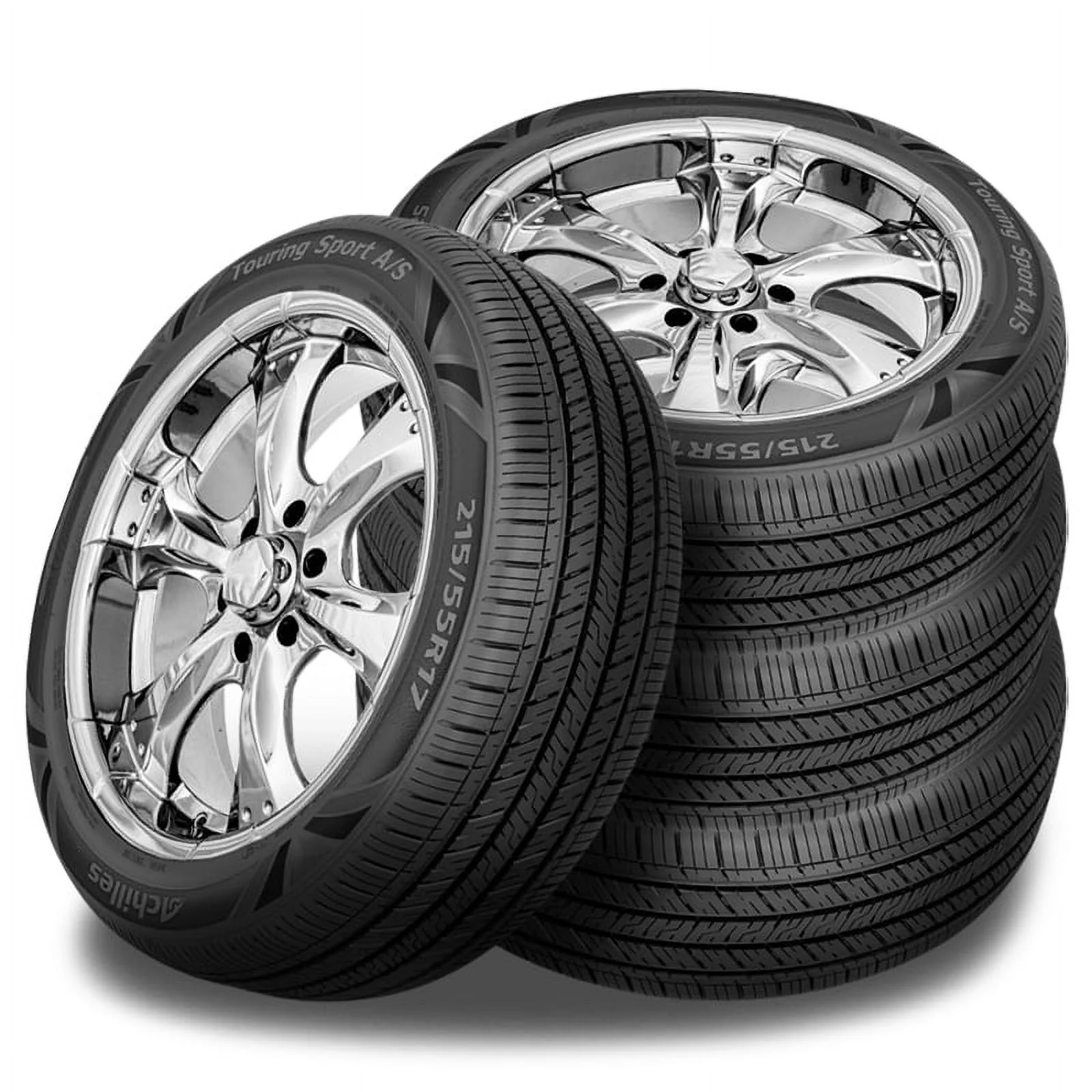 4 Achilles Touring Sport AS 225/60R16 98H All Season Tires 55K Mileage Warranty AC000000ATP52 / 225/60/16 / 2256016