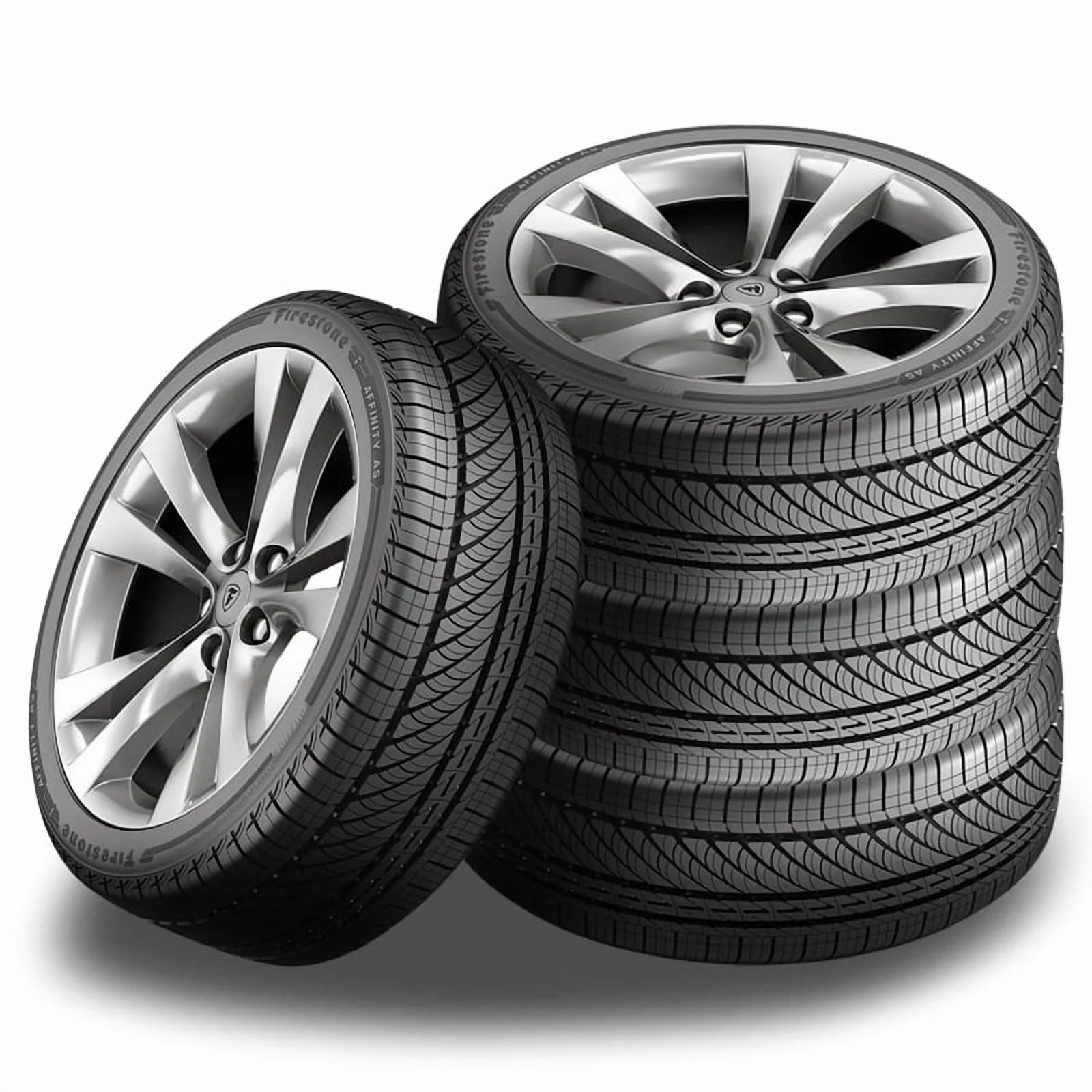4 Firestone Affinity AS 205/55R16 91V All Season Performance [65K Mi Warranty] FS018970 / 205/55/16 / 2055516