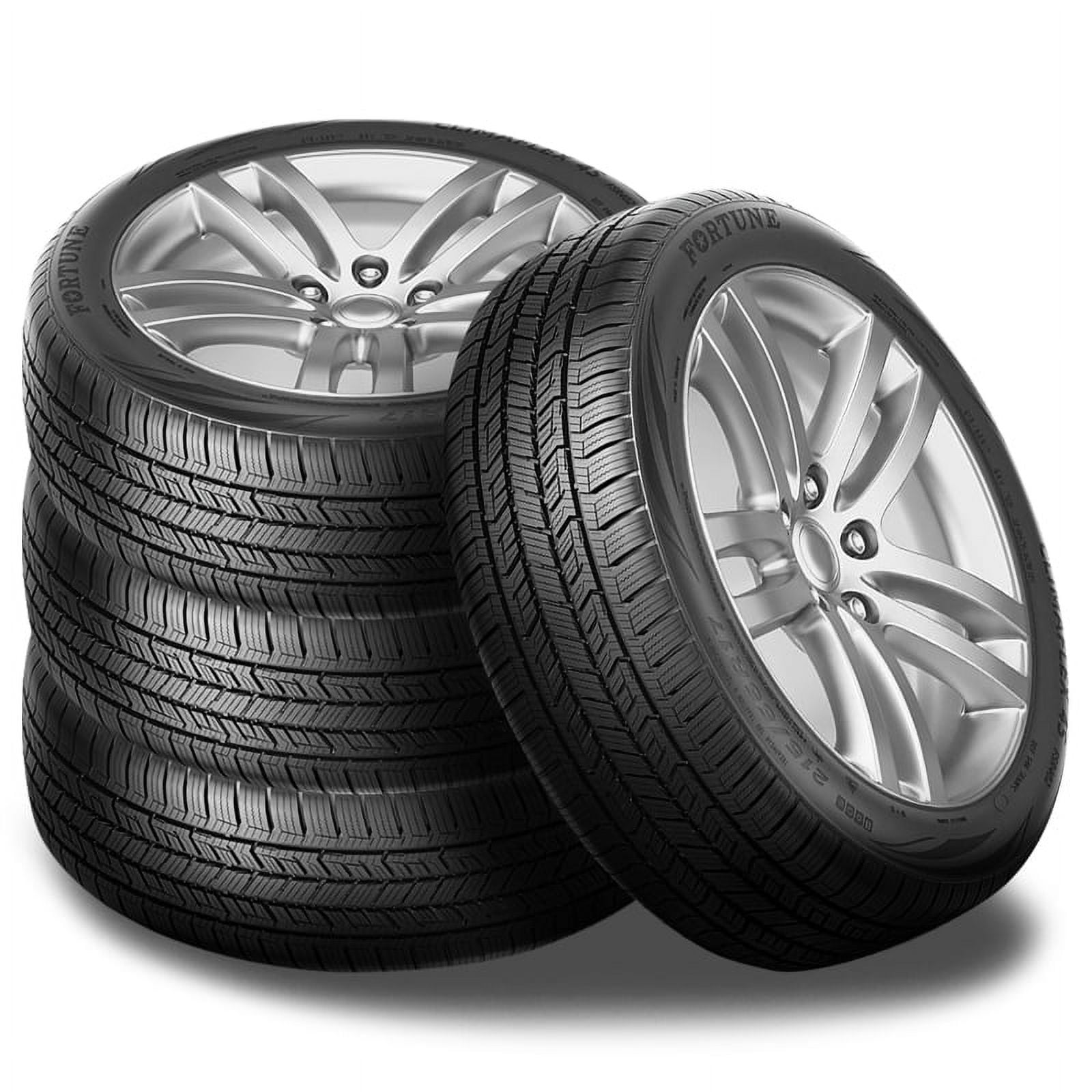 4 Fortune ClimaFlex 4S FSR402 225/50R17 98V 700AA 70K Mileage All Season 3PMSF 3634030710 / 225/50/17 / 2255017