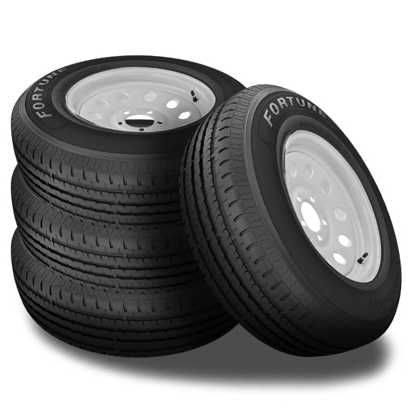 4 Fortune ST01 Trailer ST 225/75R15 117/112M Load Range E Boat Camping Trailer 9225030271 / 225/75/15 / 2257515