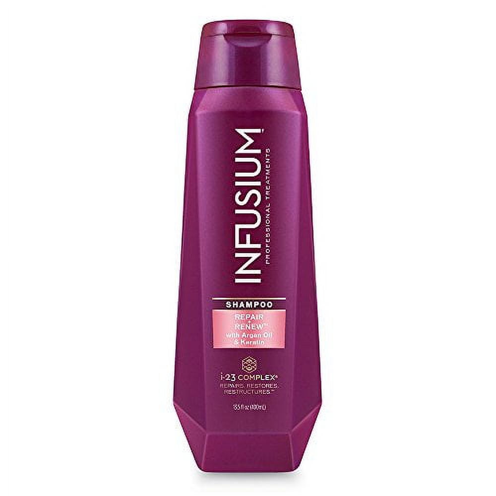 4 Pack Infusium Repair & Renew Shampoo Salon Professional 13.5 Ounce Each