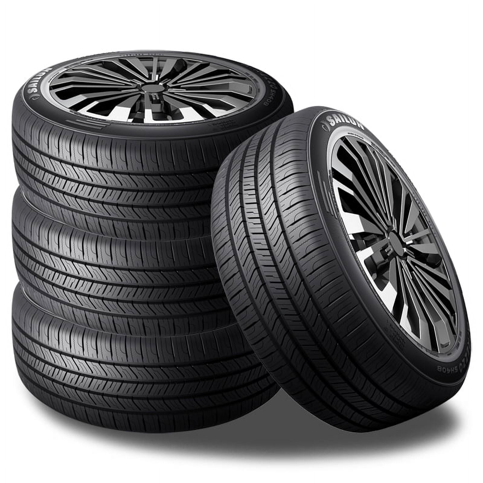 4 Sailun Atrezzo SH408 195/65R15 91H All Season Performance 55K Mileage Warranty 9630378 / 195/65/15 / 1956515
