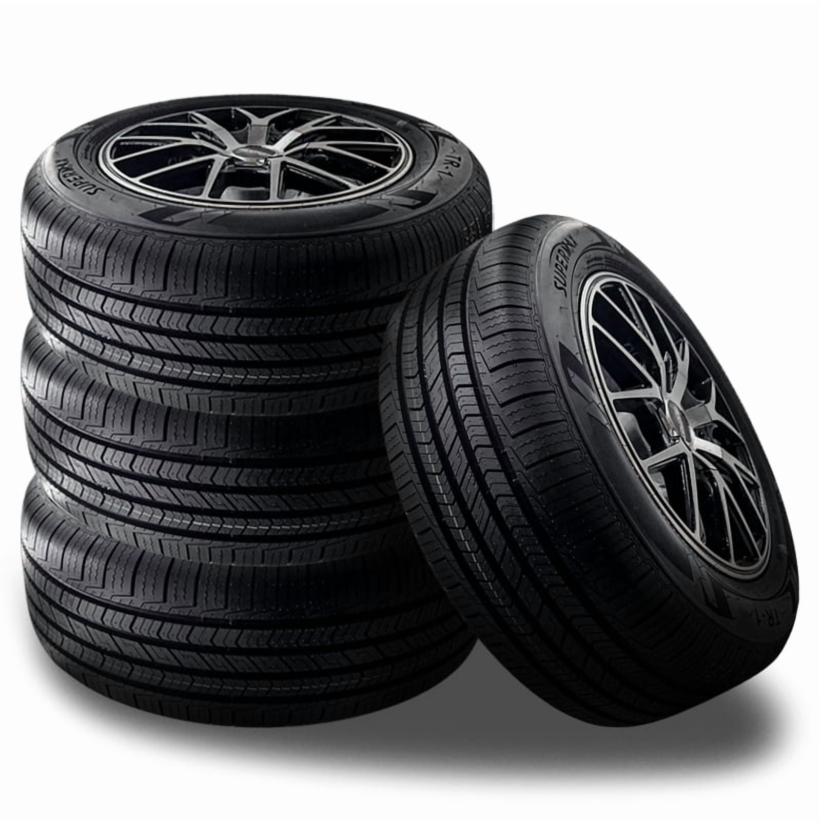 4 Supermax TR-1 225/60R16 98H All Season Performance 500AA [50K Mi Warranty] TR1 PCR-1607-SX / 225/60/16 / 2256016