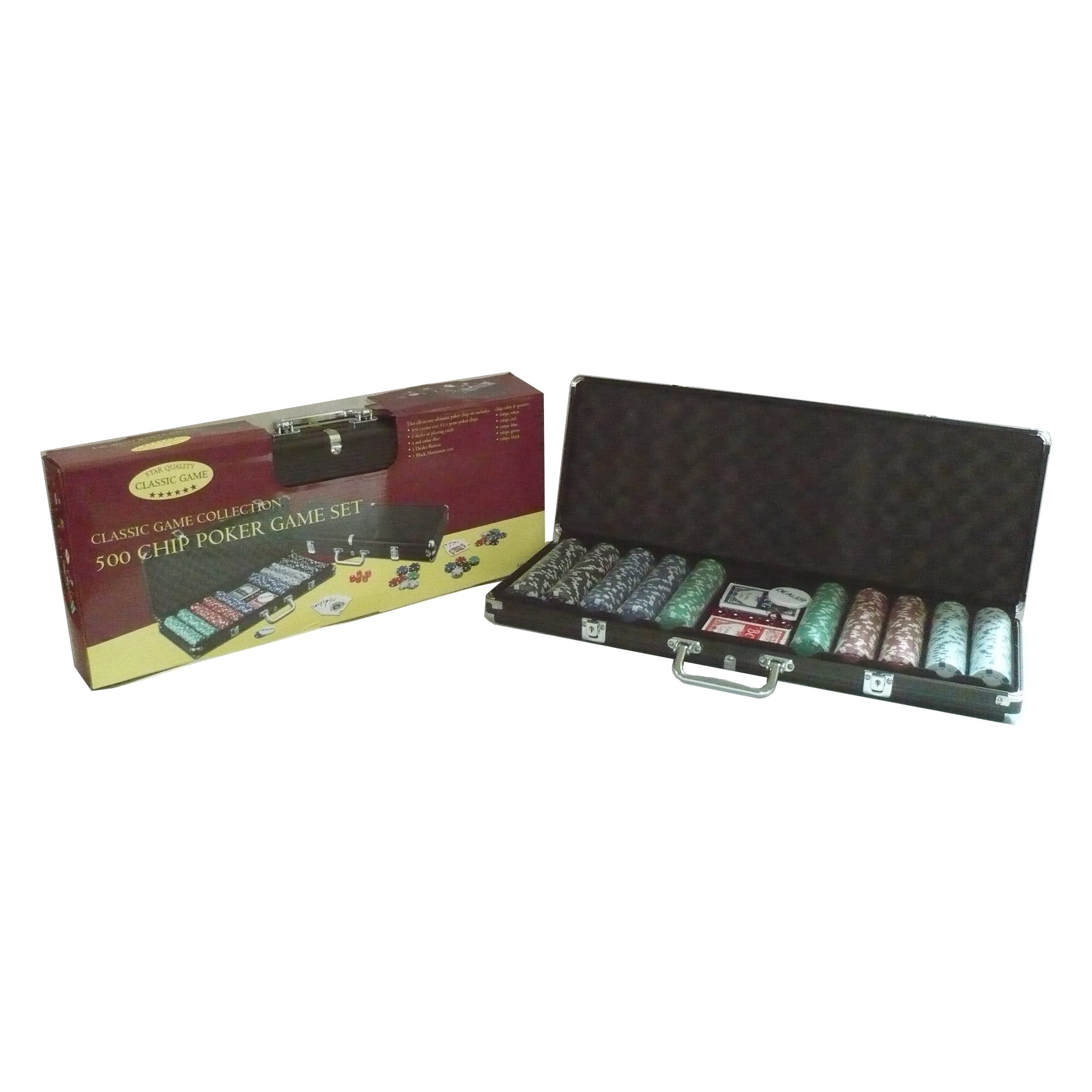 500 Chip Poker Game Set