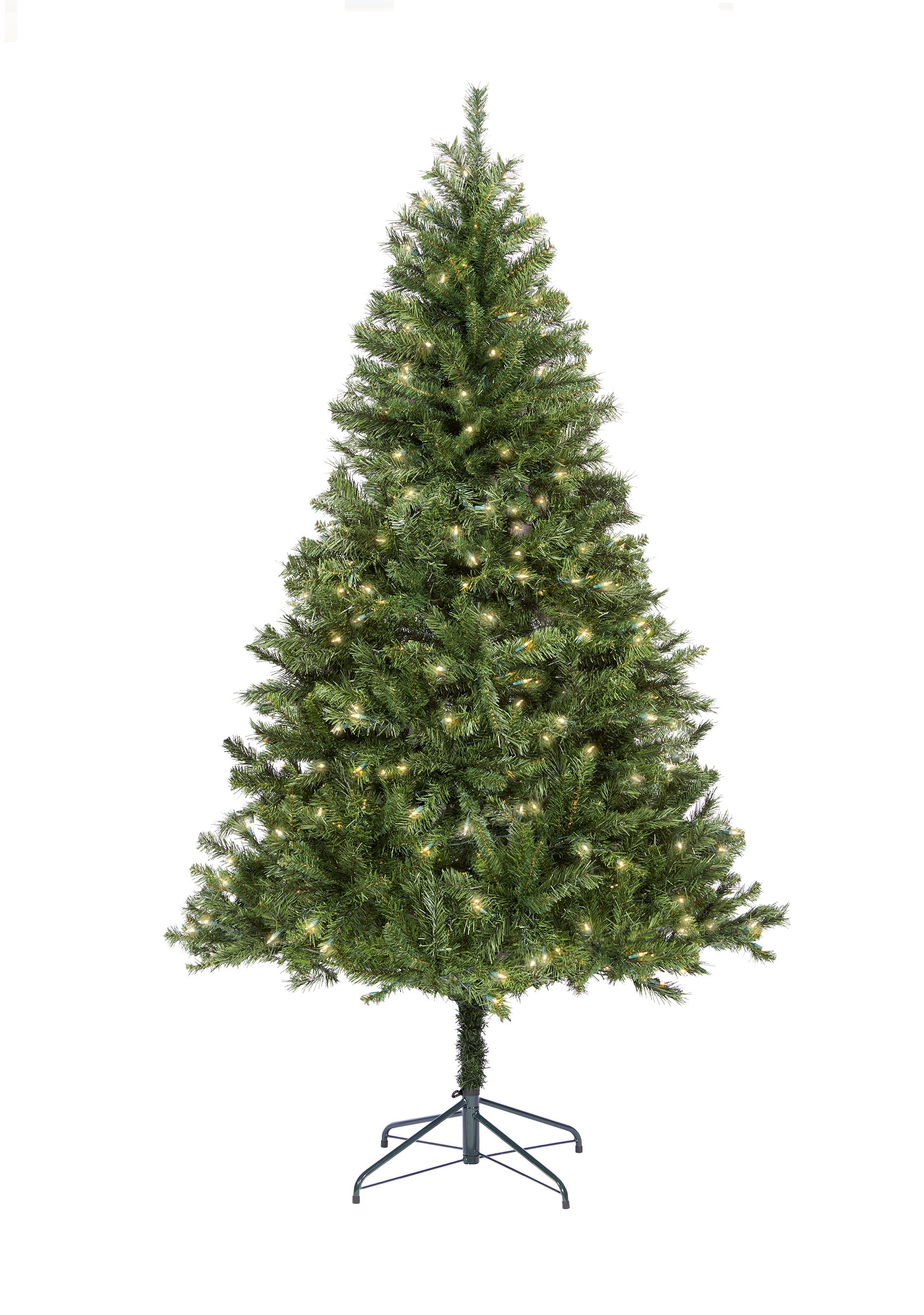 6.5ft Pre-Lit Arlington Artificial Christmas Tree with LED lights by Holiday Time