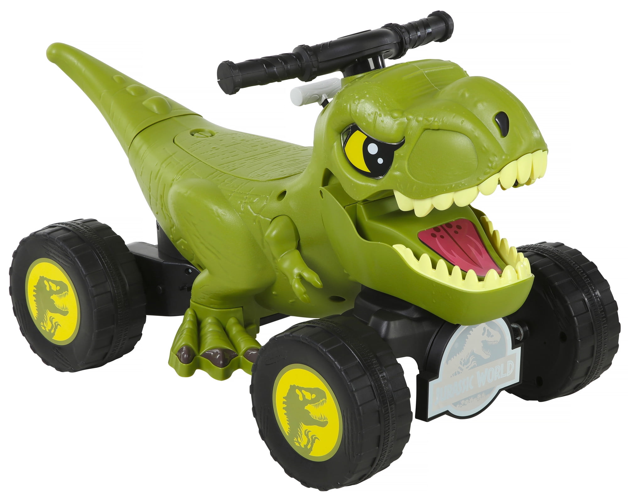 6V Jurassic World T-Rex Quad with Interactive Play Features
