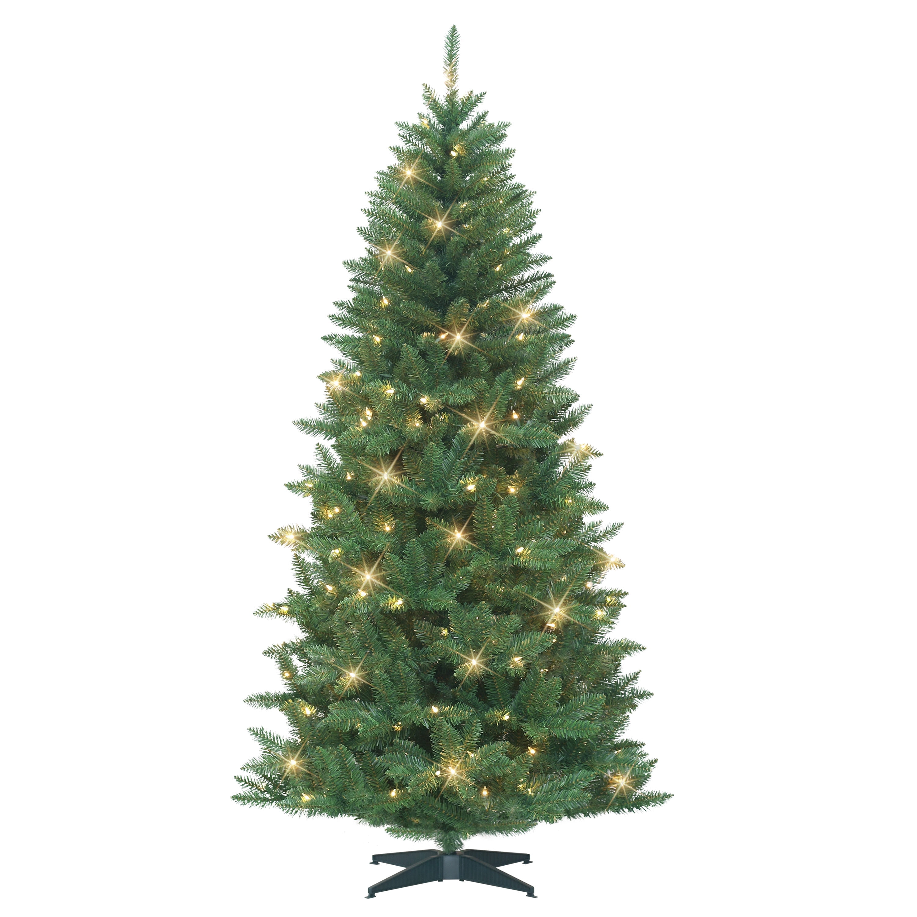 7 ft Pre-Lit Carson Artificial Pine Tree