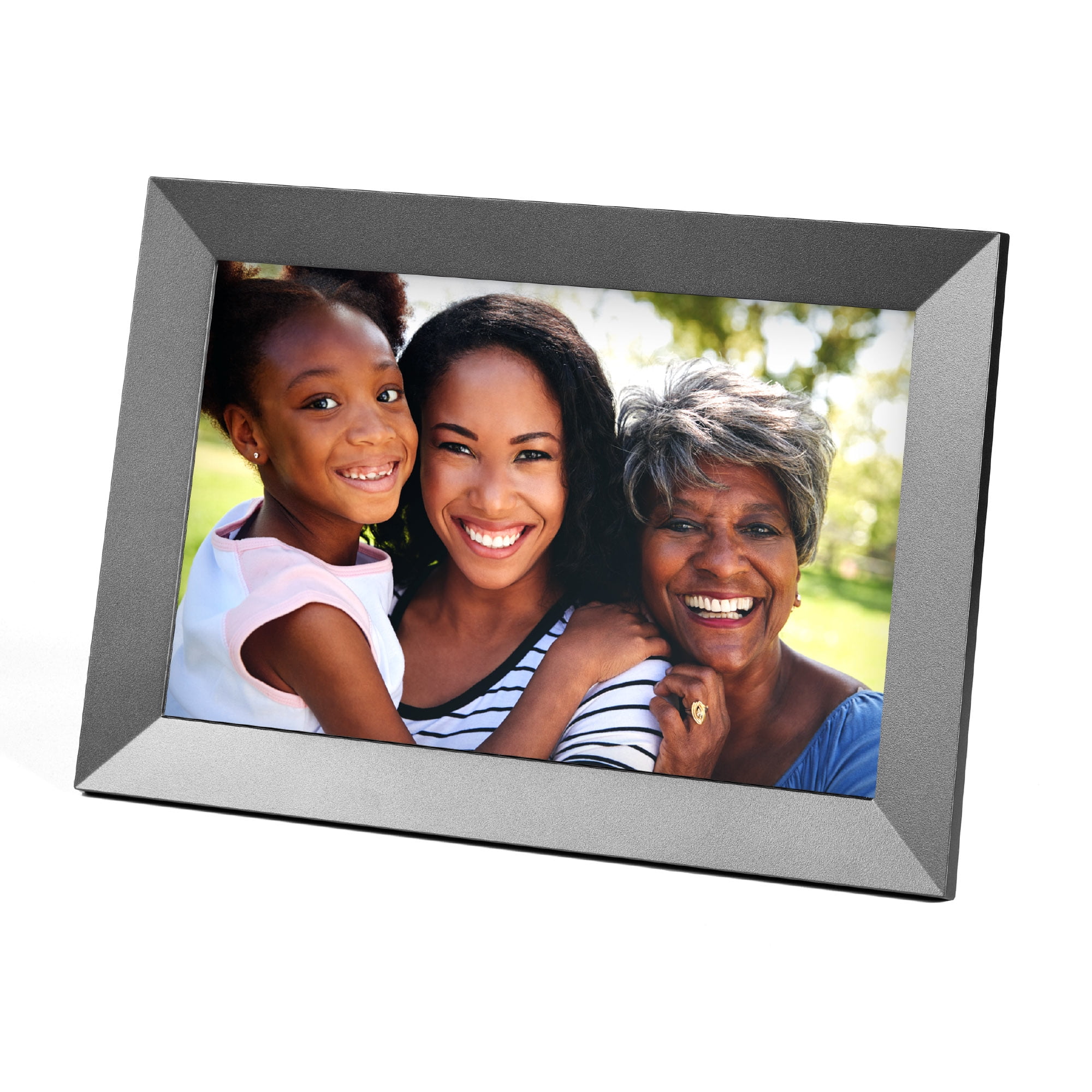 iHome 10" SmartShare Wi-Fi Digital Picture Frame With 16GB Memory, Gunmetal