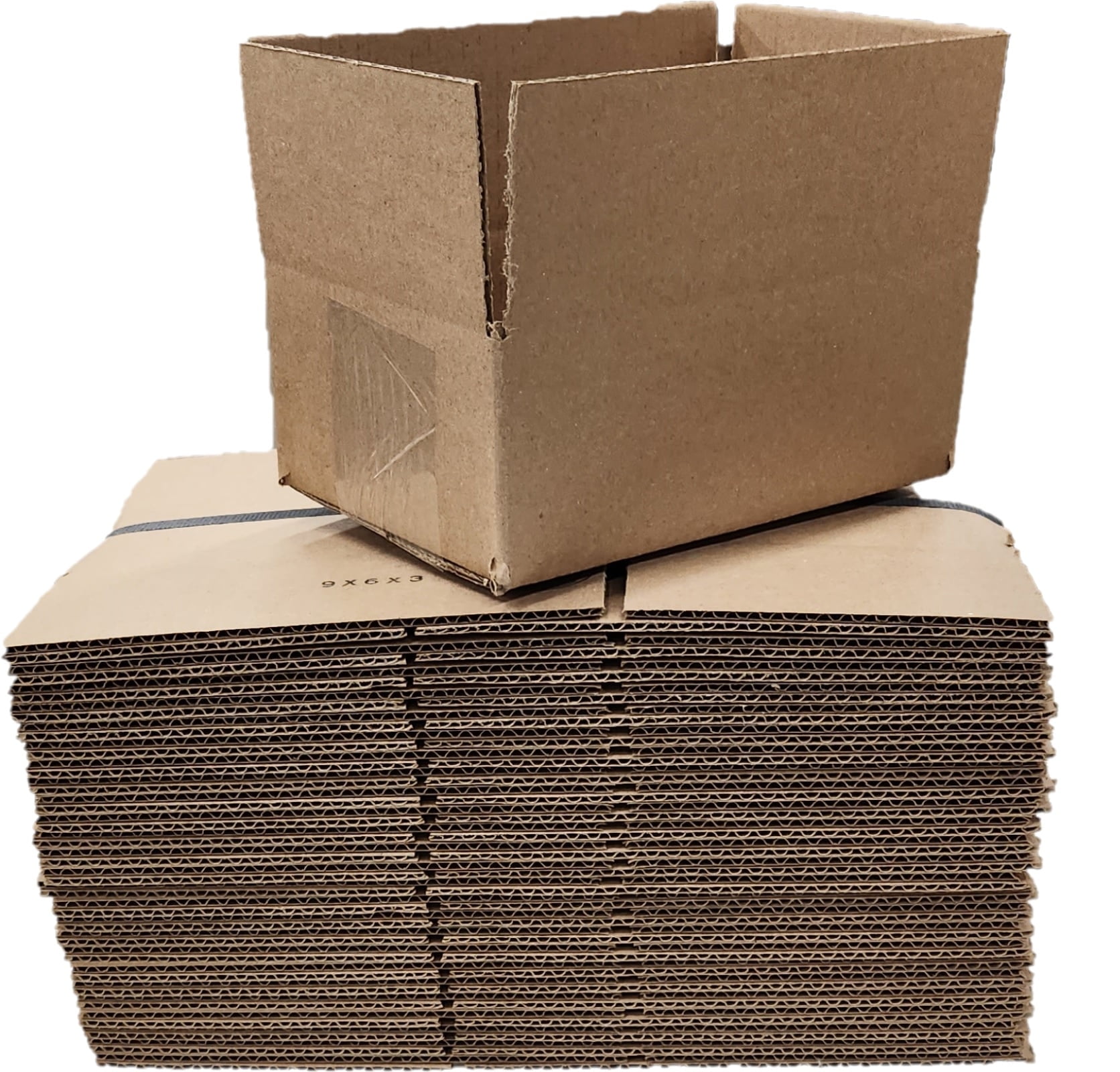 9"L x 6" W x 3" H, 100 Pack Tailored Packaging Corrugated Shipping Boxes